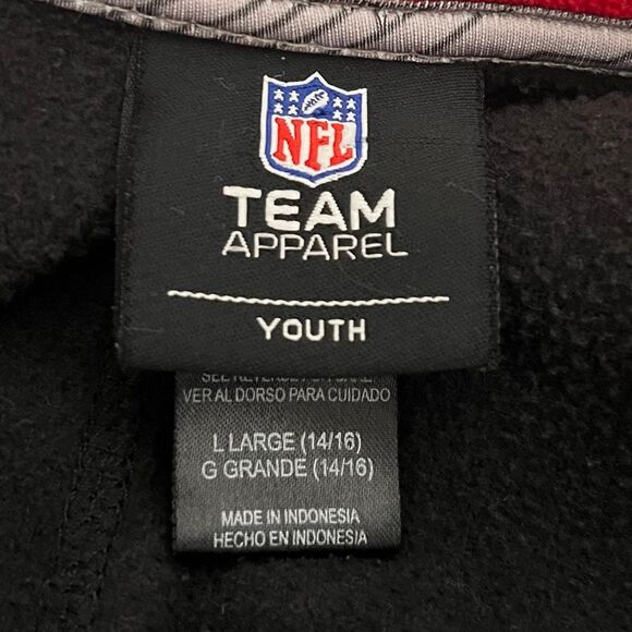 Team Apparel SF Forty Niners Fleece Jacket Youth Size Large (14/16) - Picture 4 of 6